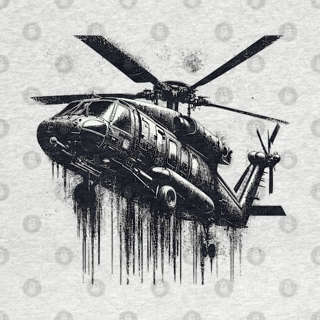 Helicopter Gunship by Vehicles-Art